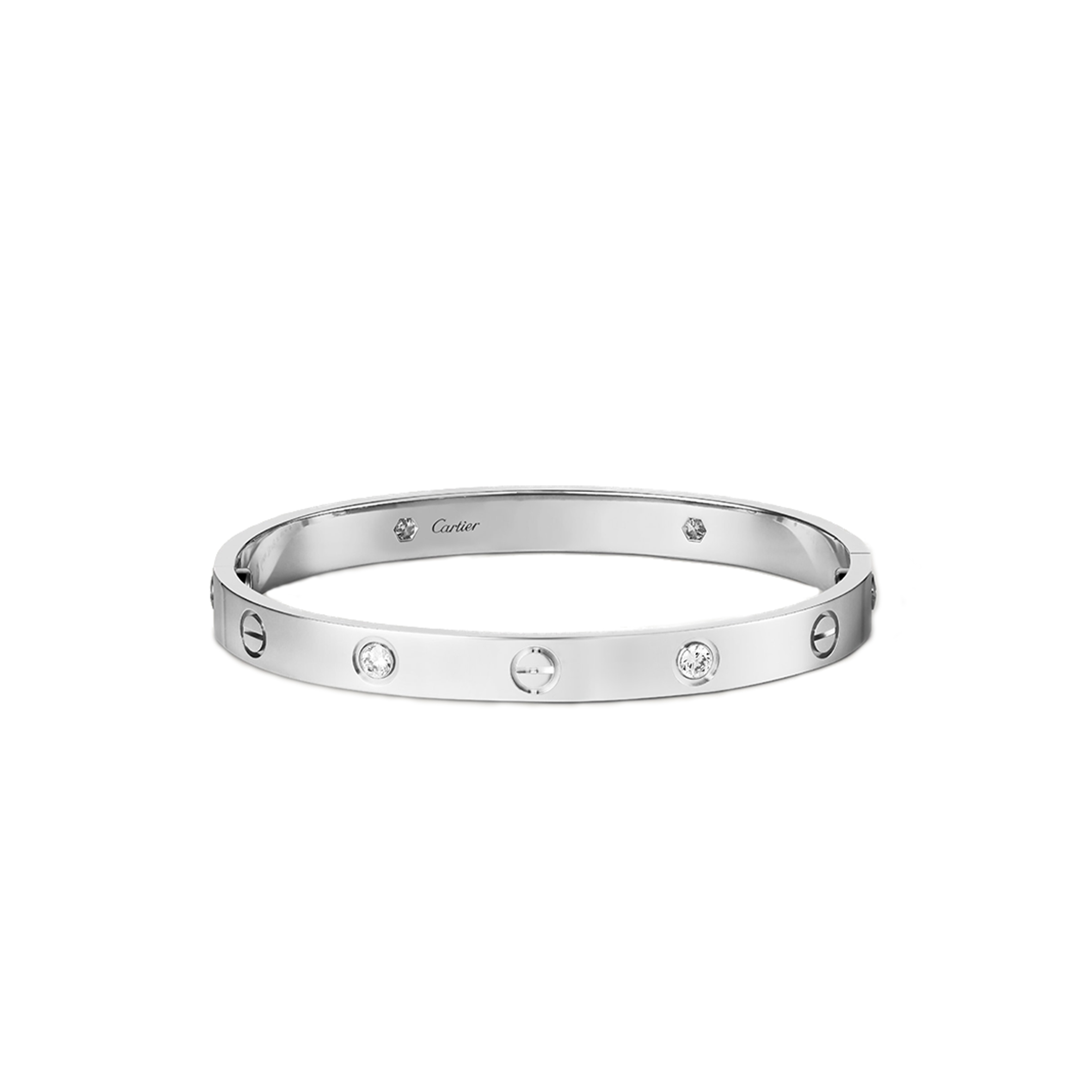 CARTIER LOVE BRACELET, 4 DIAMONDS B6070117